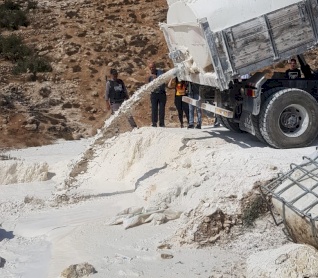 Media Tour to Highlight the Pollution at Wadi Al-Samen Stream