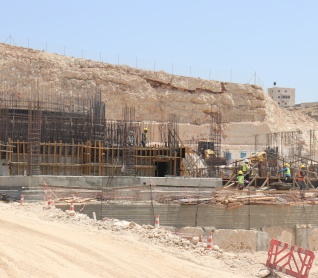 Hebron Waste Water Treatment Plant Construction Site