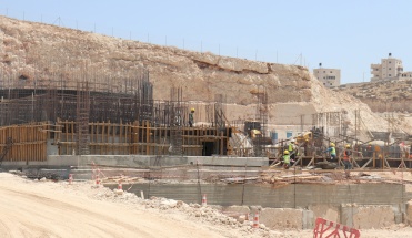Hebron Waste Water Treatment Plant Construction Site