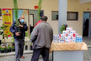 Our Project at Al-Fukhari School in Gaza