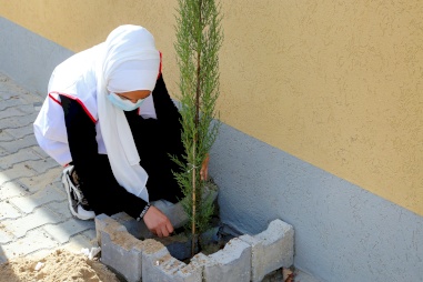 Our Project at Al-Fukhari School in Gaza