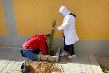 Our Project at Al-Fukhari School in Gaza