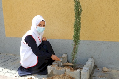 Our Project at Al-Fukhari School in Gaza