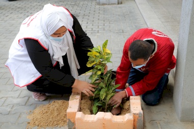 Our Project at Al-Fukhari School in Gaza