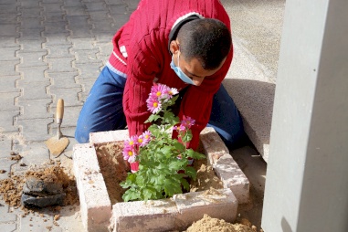 Our Project at Al-Fukhari School in Gaza