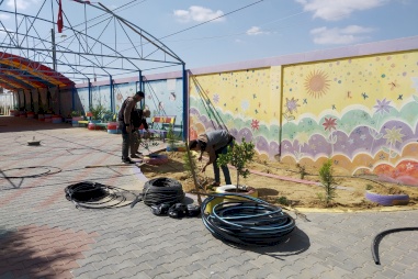 Our Project at Al-Fukhari School in Gaza
