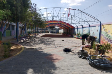 Our Project at Al-Fukhari School in Gaza