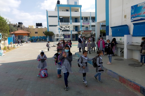 Our Project at Al-Fukhari School in Gaza
