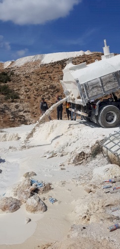 Media Tour to Highlight the Pollution at Wadi Al-Samen Stream