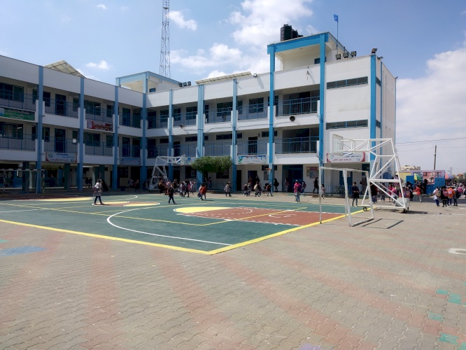 Our Project at Al-Fukhari School in Gaza